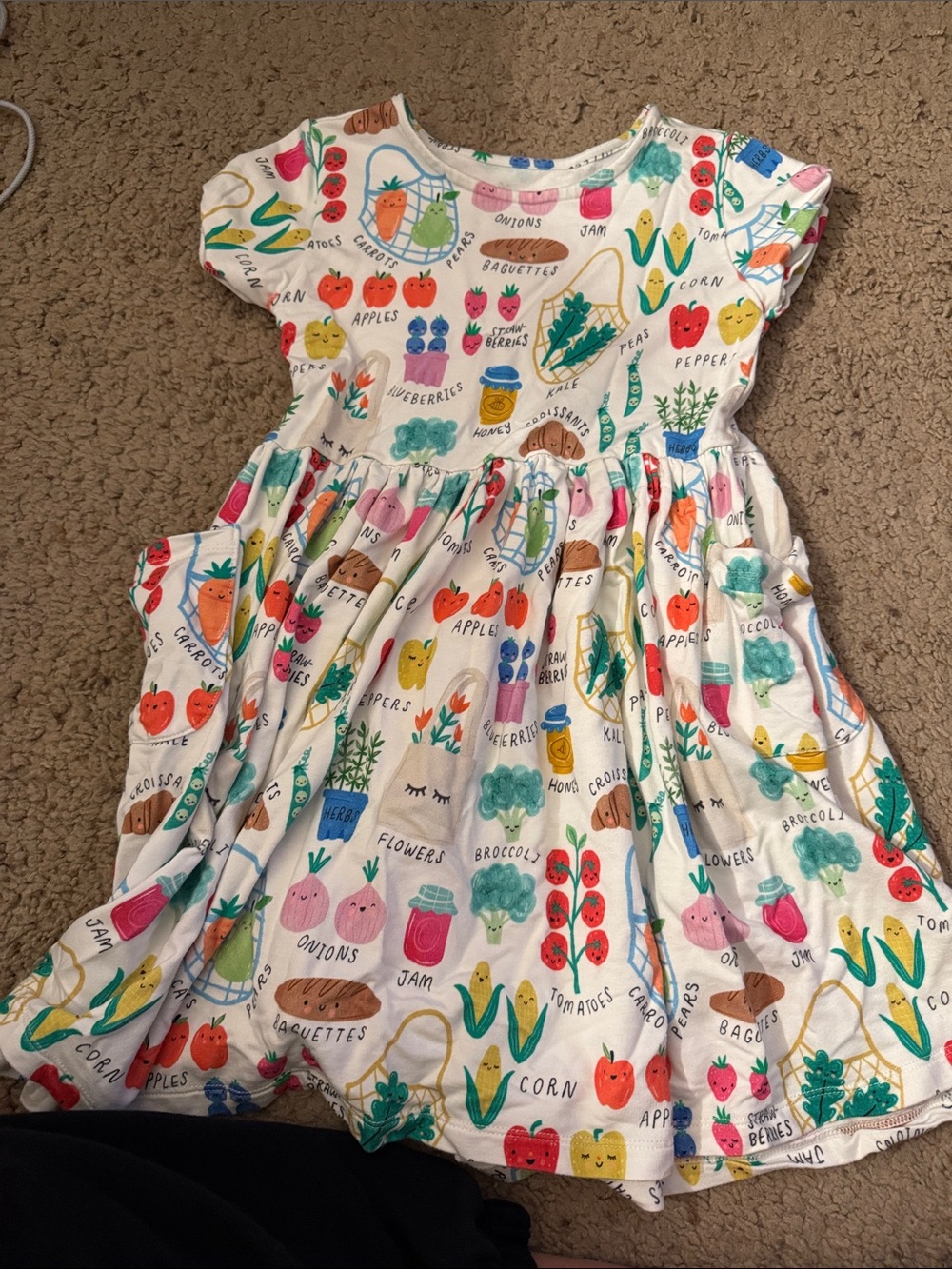 Little Sleepies Fruit & Veggie Dress